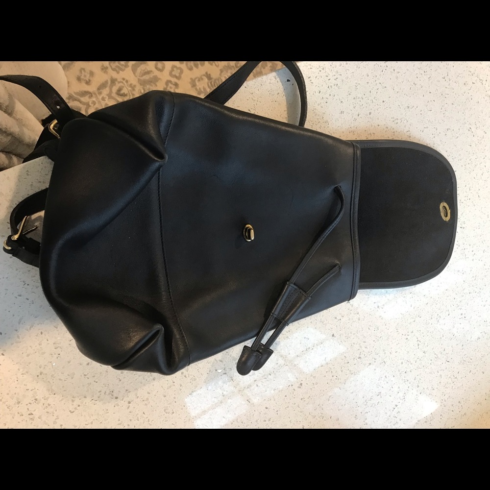 Coach backpack purse